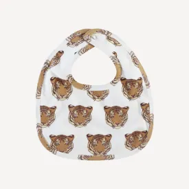 bib | tiger | organic cotton interlock