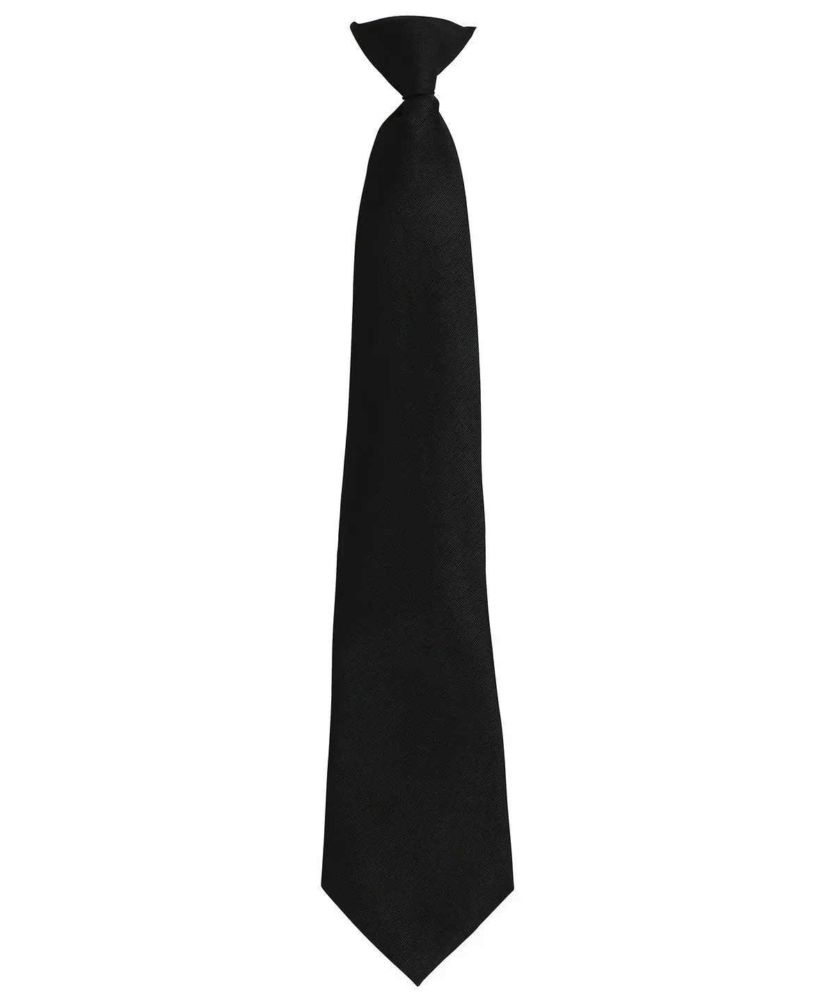 Black - 'Colours Originals' fashion clip tie