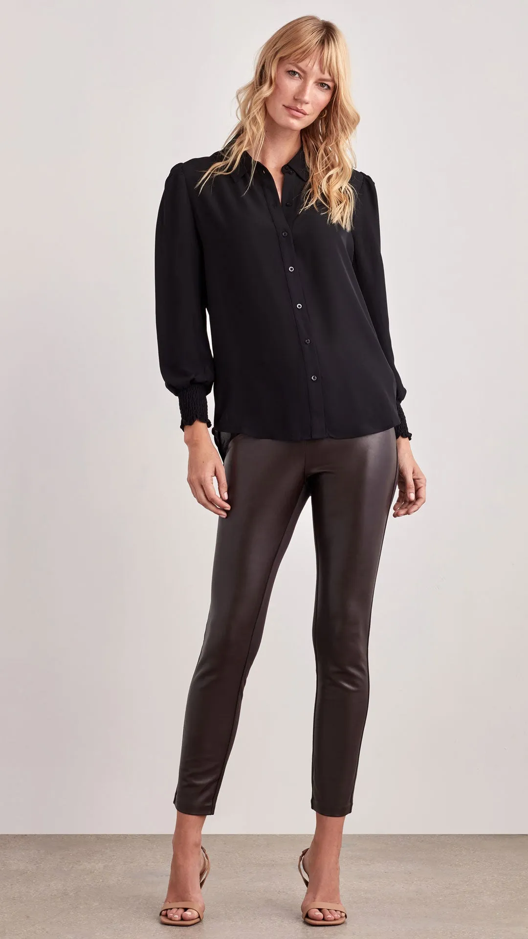 BLOUSON SLEEVE BLOUSE