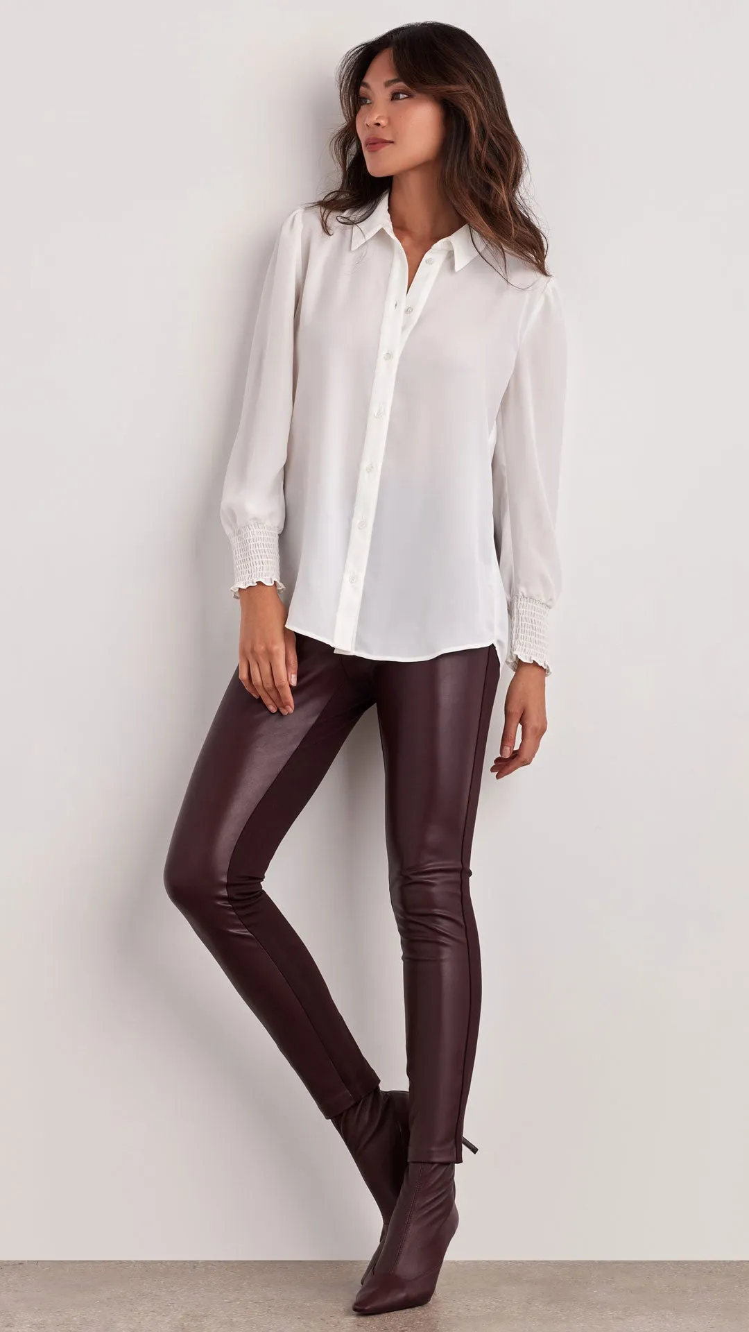 BLOUSON SLEEVE BLOUSE