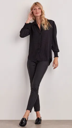 BLOUSON SLEEVE BLOUSE