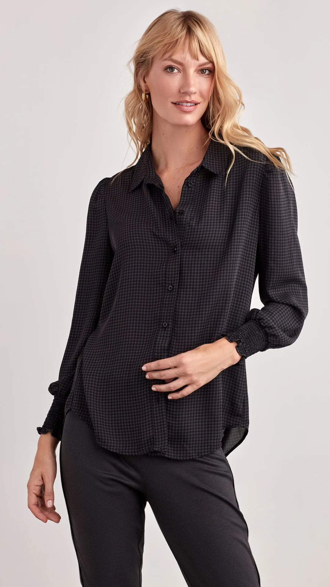 BLOUSON SLEEVE BLOUSE