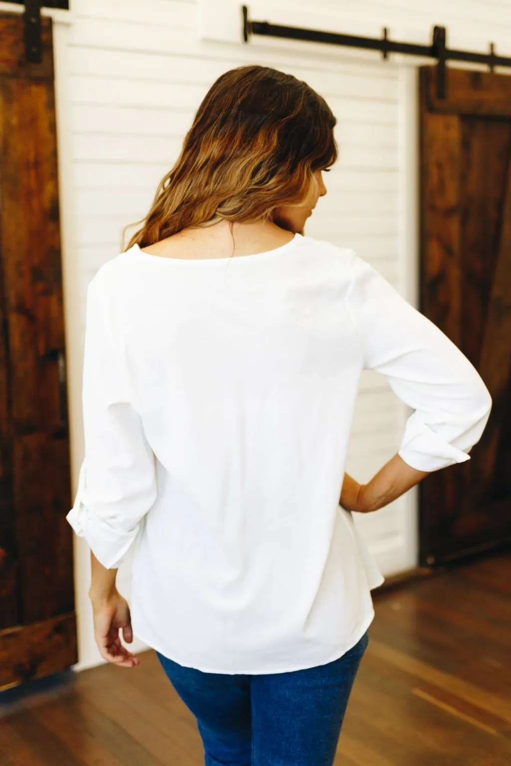 Bonnie Button Up Top