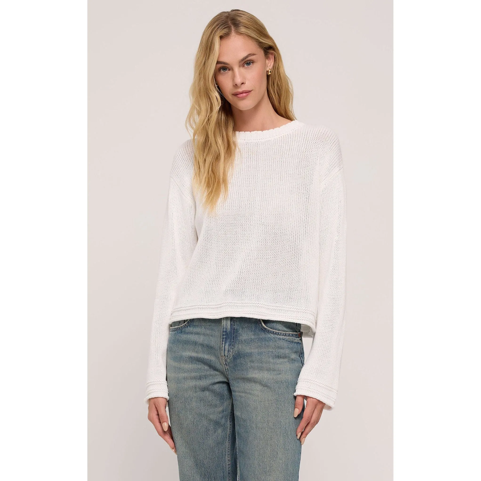 Emerson Sweater in White