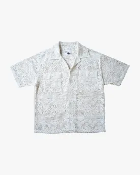 EPTM CROCHET SHIRT - OFF WHITE