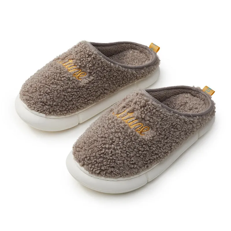 Fashionable Winter Warm Cotton Slippers For Women