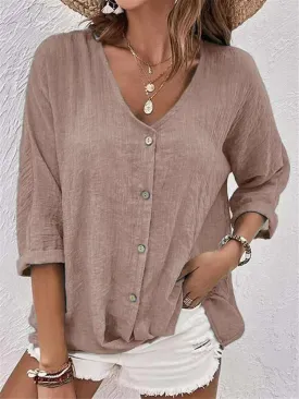 Glow Chic's Chiffon Cardigan Shirt With Buttons