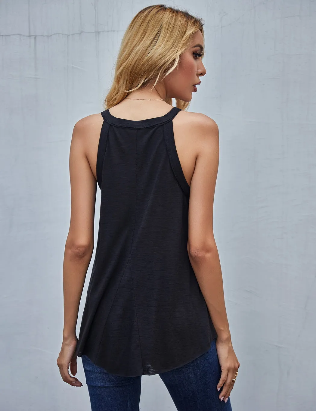 Handkerchief Flare Tank