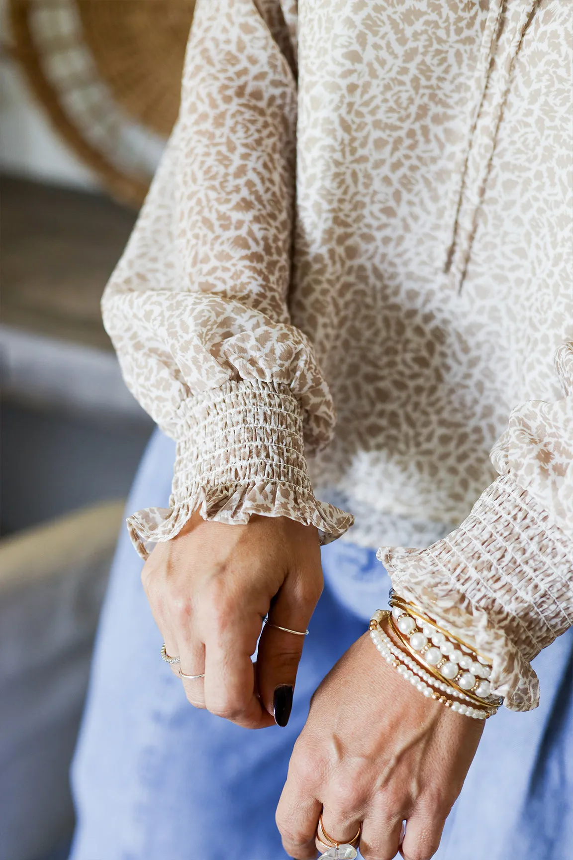 Heather Blouse - Cream