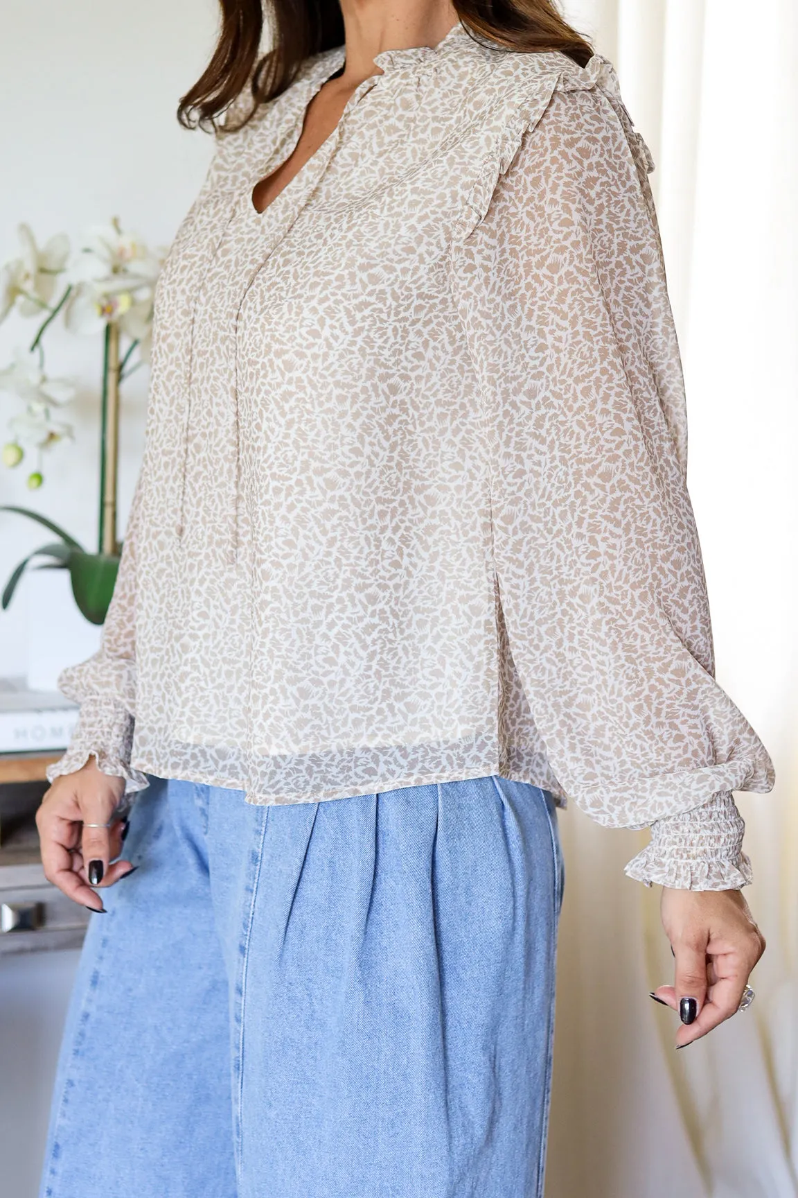 Heather Blouse - Cream