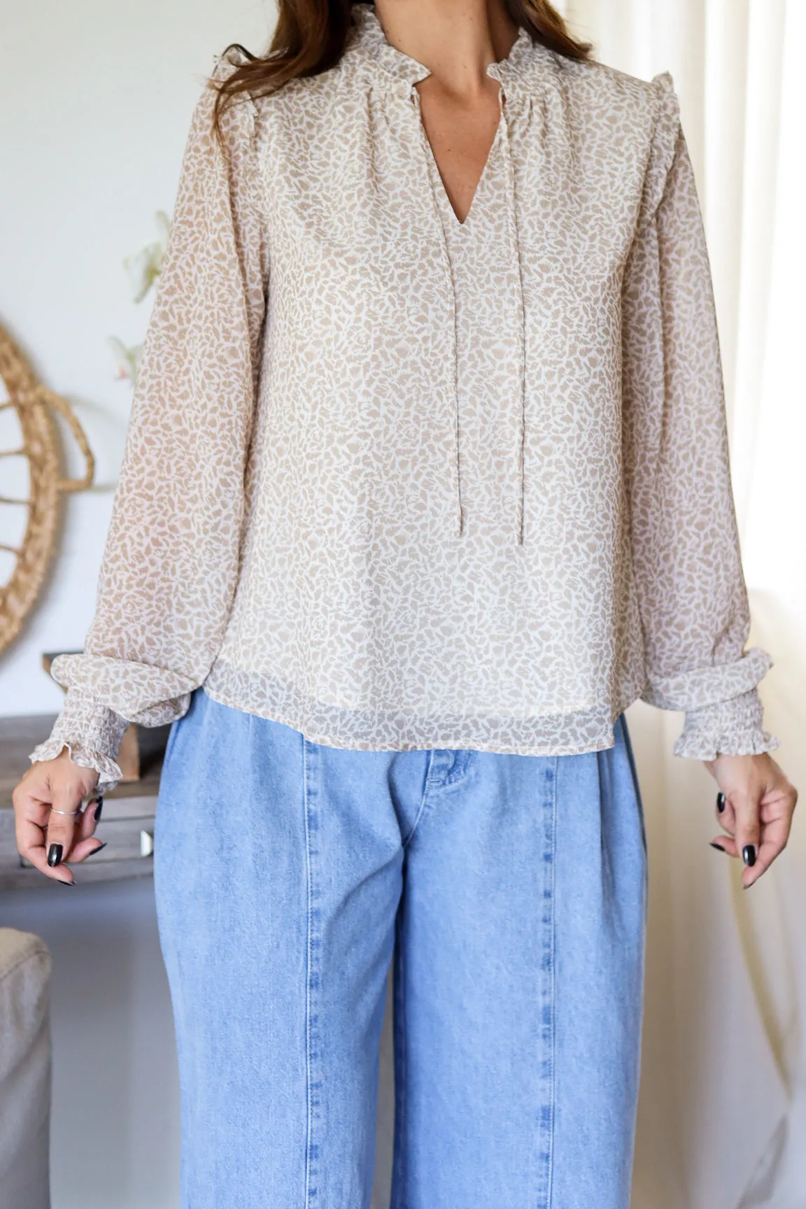 Heather Blouse - Cream