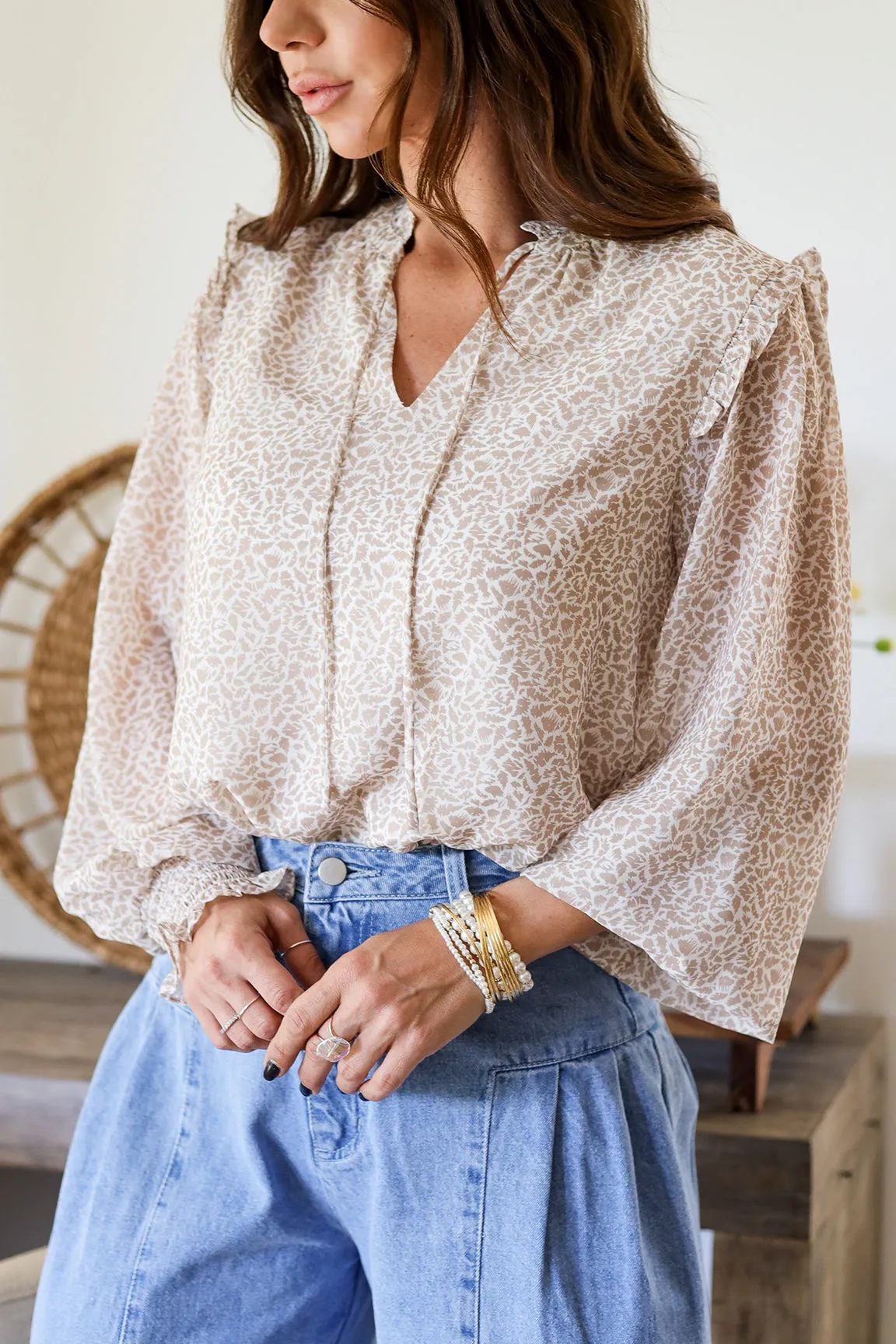 Heather Blouse - Cream