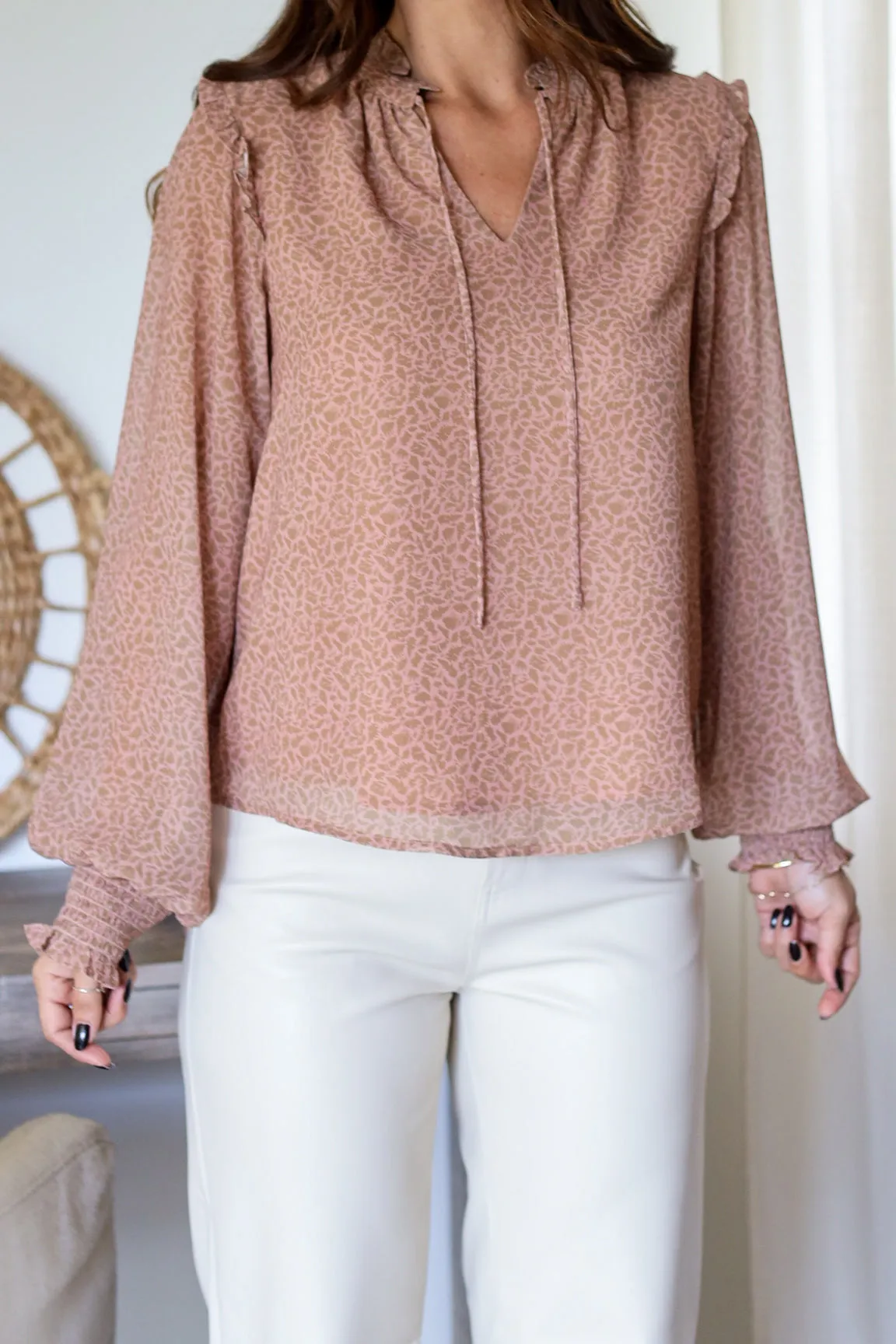 Heather Blouse - Mauve