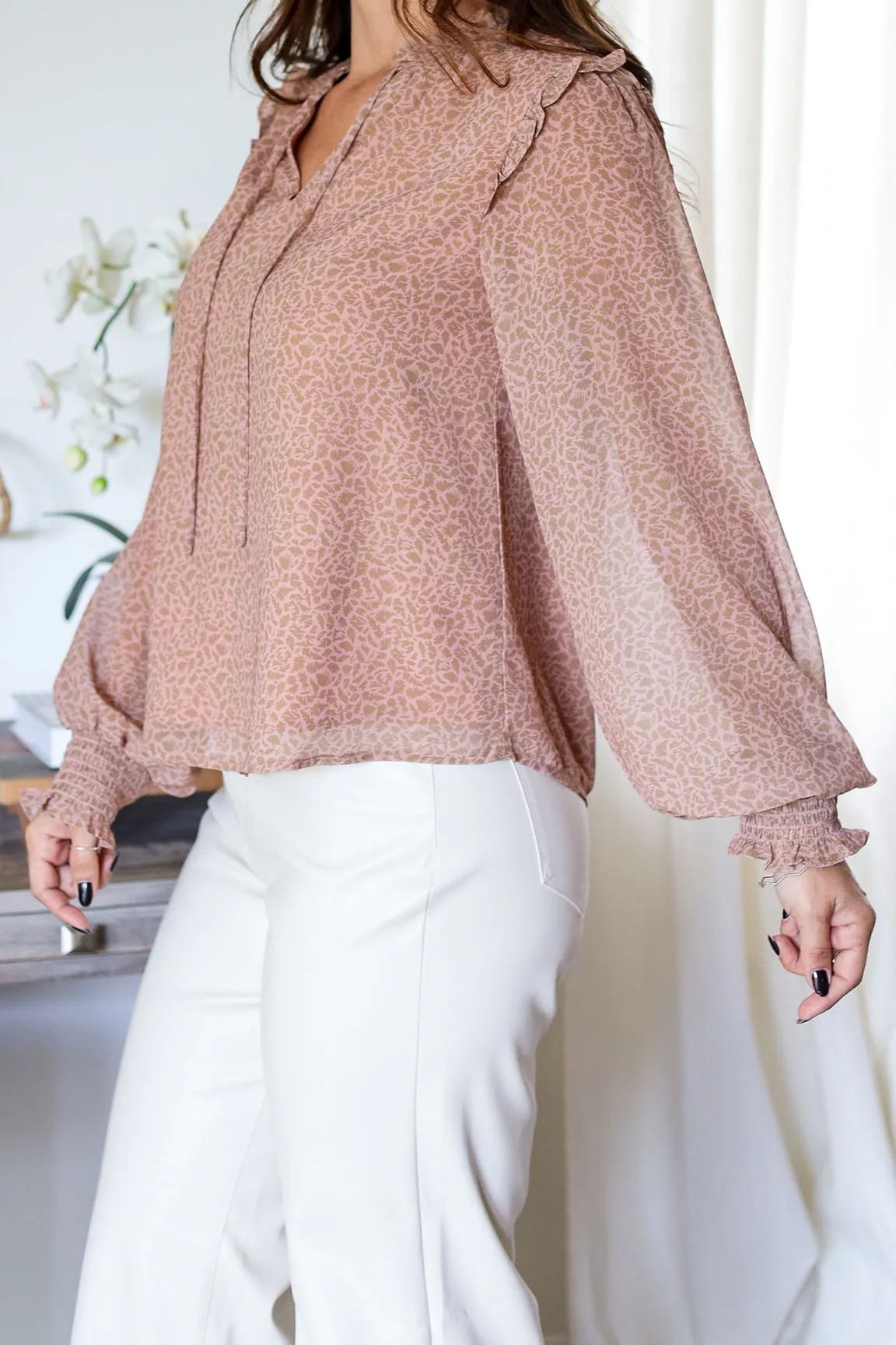 Heather Blouse - Mauve