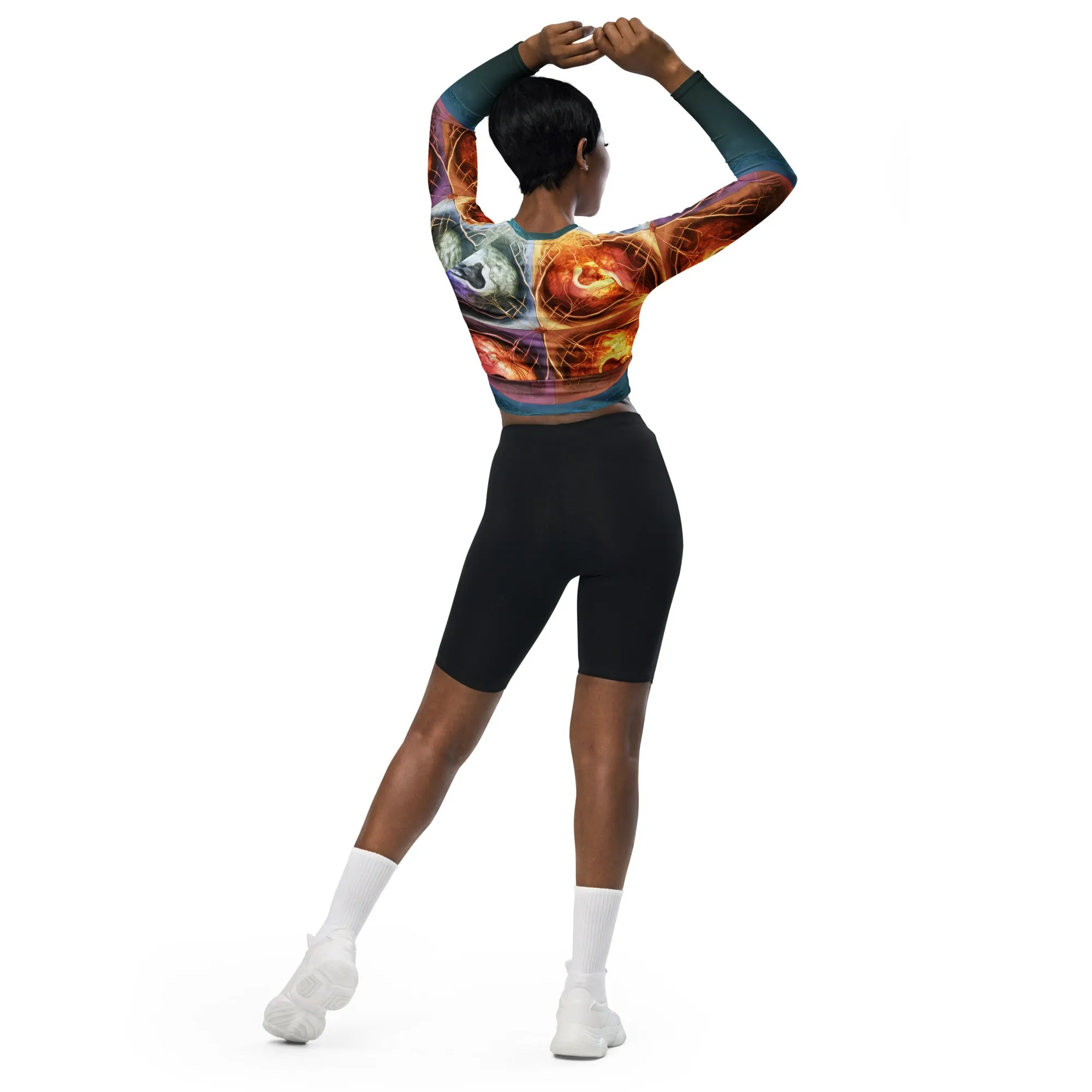 Long-Sleeve Crop Top 4 Cells Stage