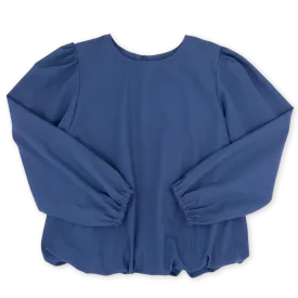 Madison Blouse- Natchez Navy