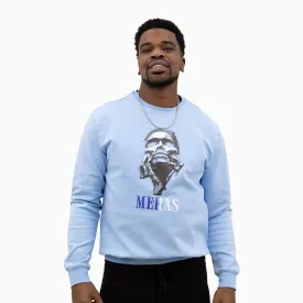 Men's Grey Lady Crew Neck Sweatshirt