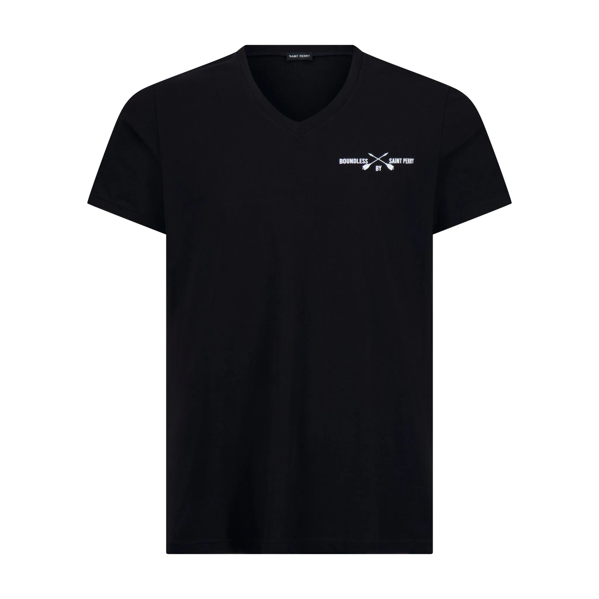 Men's V-Neck Black T-Shirt