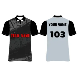 NEXT PRINT All Over Printed Customized Sublimation T-Shirt Unisex Sports Jersey Player Name & Number, Team Name.NP00800103