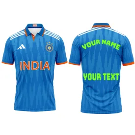 Next Print Customised India Cricket ODI Jersey