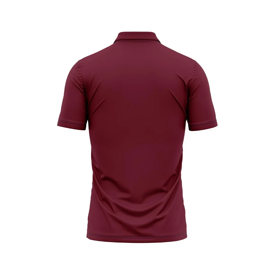 Next Print Customized Polo Neck Maroon Jersey