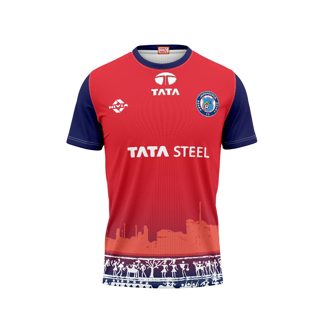 Next Print Football Jamshedpur FC Jersey