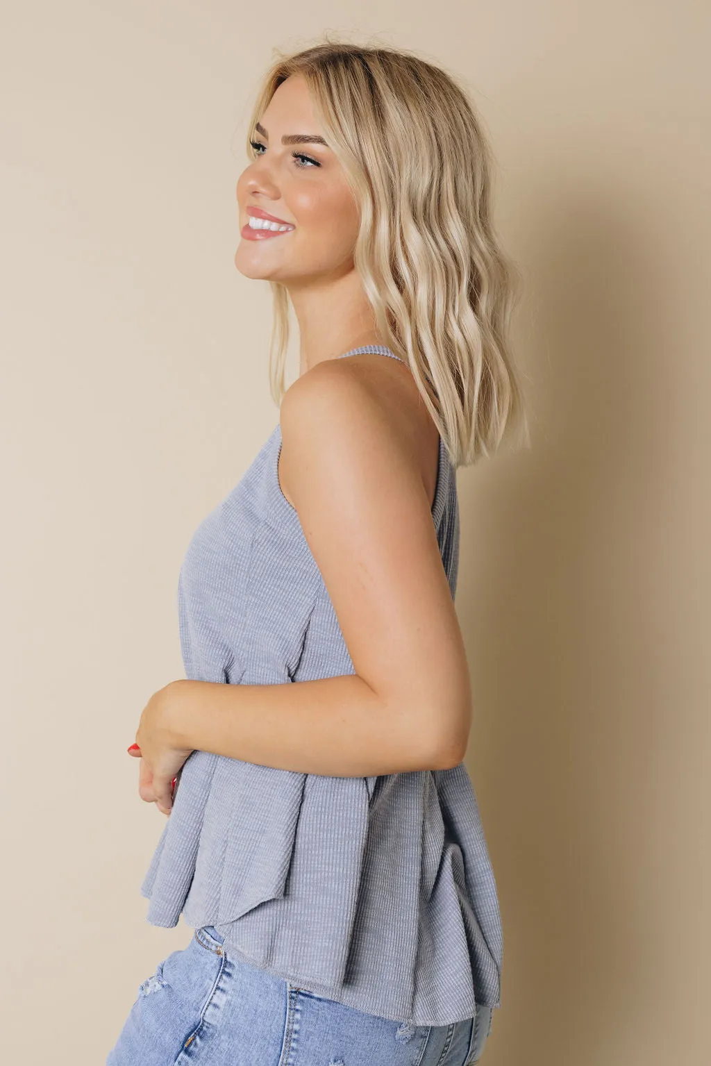 Paula Ruffle Tank