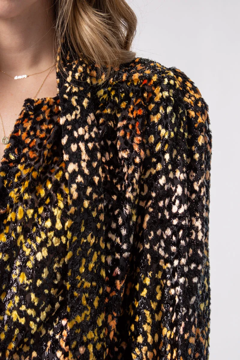 Pouna Viscose and Silk Blouse in Multi