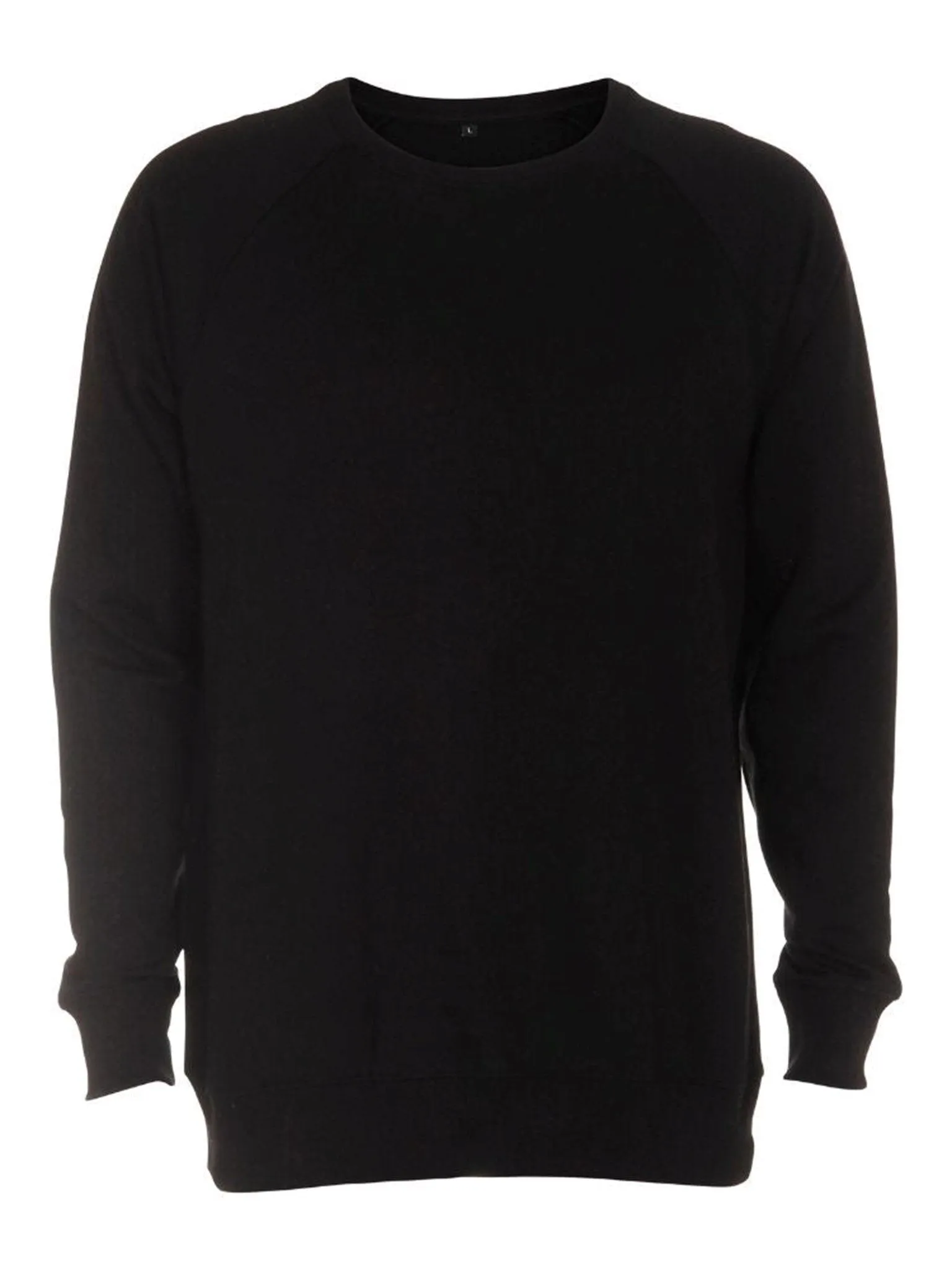 Raglan Crewneck - Black