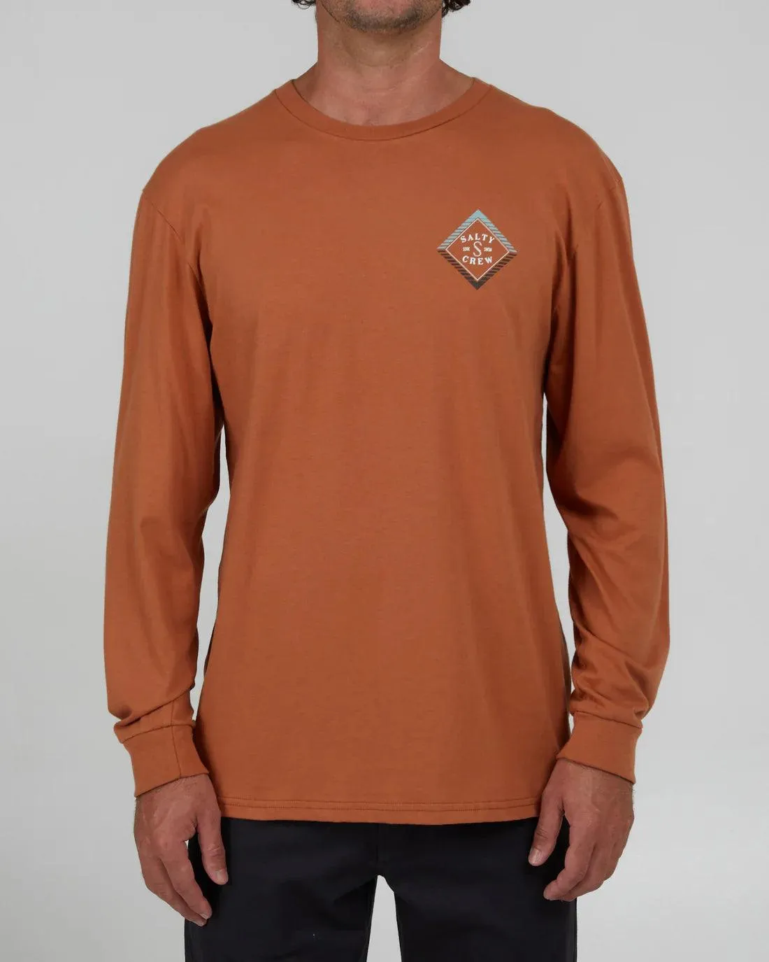 Salty Crew Men's Faded Premium Long Sleeve Tee