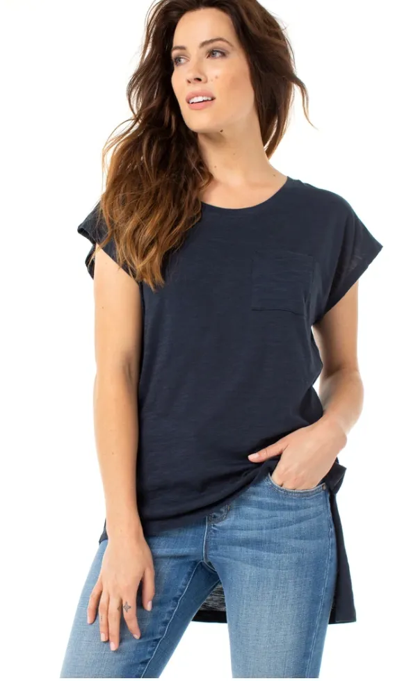 Scoop Neck Dolman Tee