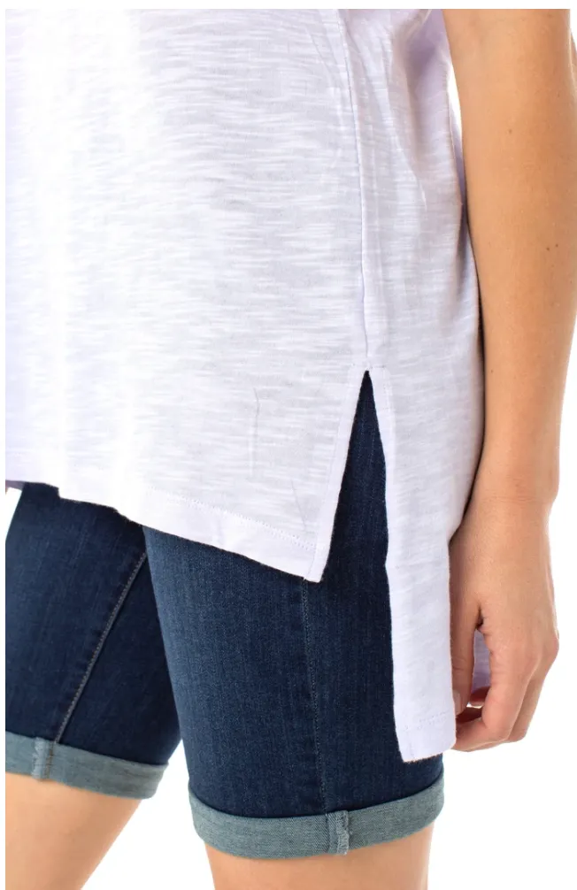 Scoop Neck Dolman Tee