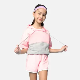 WB GIRLS HOODIE & SHORTS SET